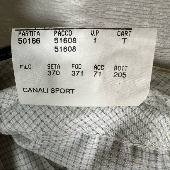 Canali Sport Men Casual Pants Flat Front 100% Cotton Made in Italy Beige Sz 52 7 - Picture 10 of 13